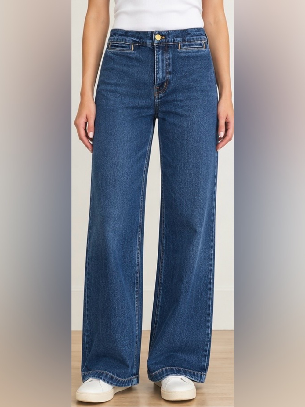 Madewell Emmett Wide-Leg Jeans 25